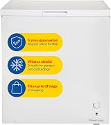 Russell Hobbs White Chest Freezer 198L RH198CF0E1W 4-Star Freezer Rating