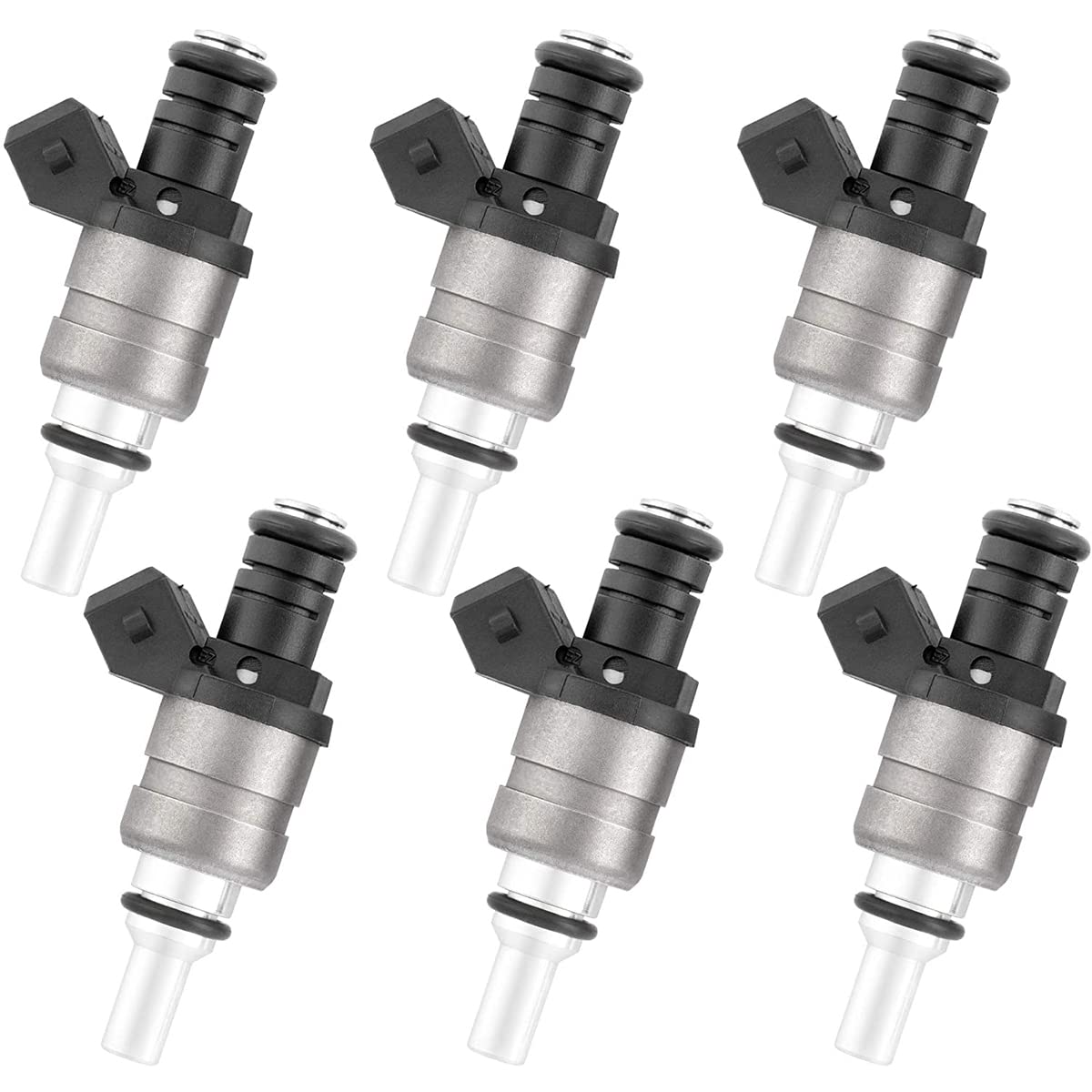 Photo 1 of WEDOAUTO Set of 6 Fuel Injector Fit For BMW Z3 528i 525i Z4 323i 323Ci 325xi 325i 320i 325Ci Replace# 1427240 7546244 13537546244 13641427240 A2C59511971 852-12172