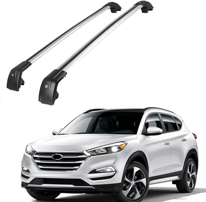 Fit for Hyundai Tucson 2016 2017 2018 Lockable Baggage Luggage Racks Roof Racks
