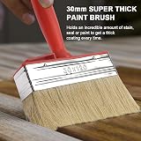 Ainiv Walls & Ceilings Paint Brush Set 2Pcs 30mm x 70mm & 30mm x 120mm view 6