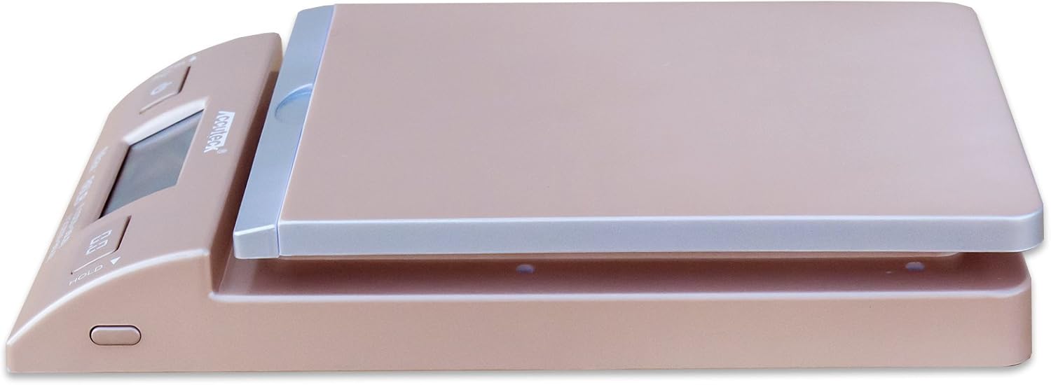 Accuteck DreamGold 86 Lbs Digital Postal Scale Shipping Scale Postage with USB&AC Adapter, Limited Edition: Office Products
