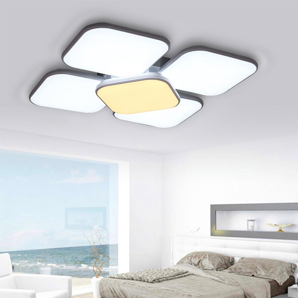 Hengda® 84W LED Deckenleuchte eckig Panel Deckenlampe Wand-Deckenleuchte Deckenbeleuchtung