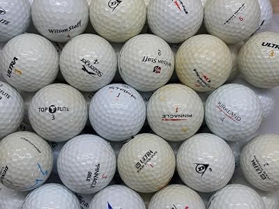 100 Value Golf Balls Grade B Lake Balls Mixed Brands