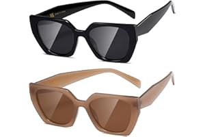 kimorn Sunglasses Womens and Men Trendy Retro Trendy Sun Glasses K1354