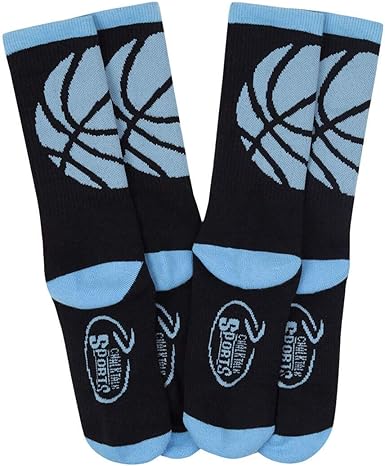 carolina blue basketball socks