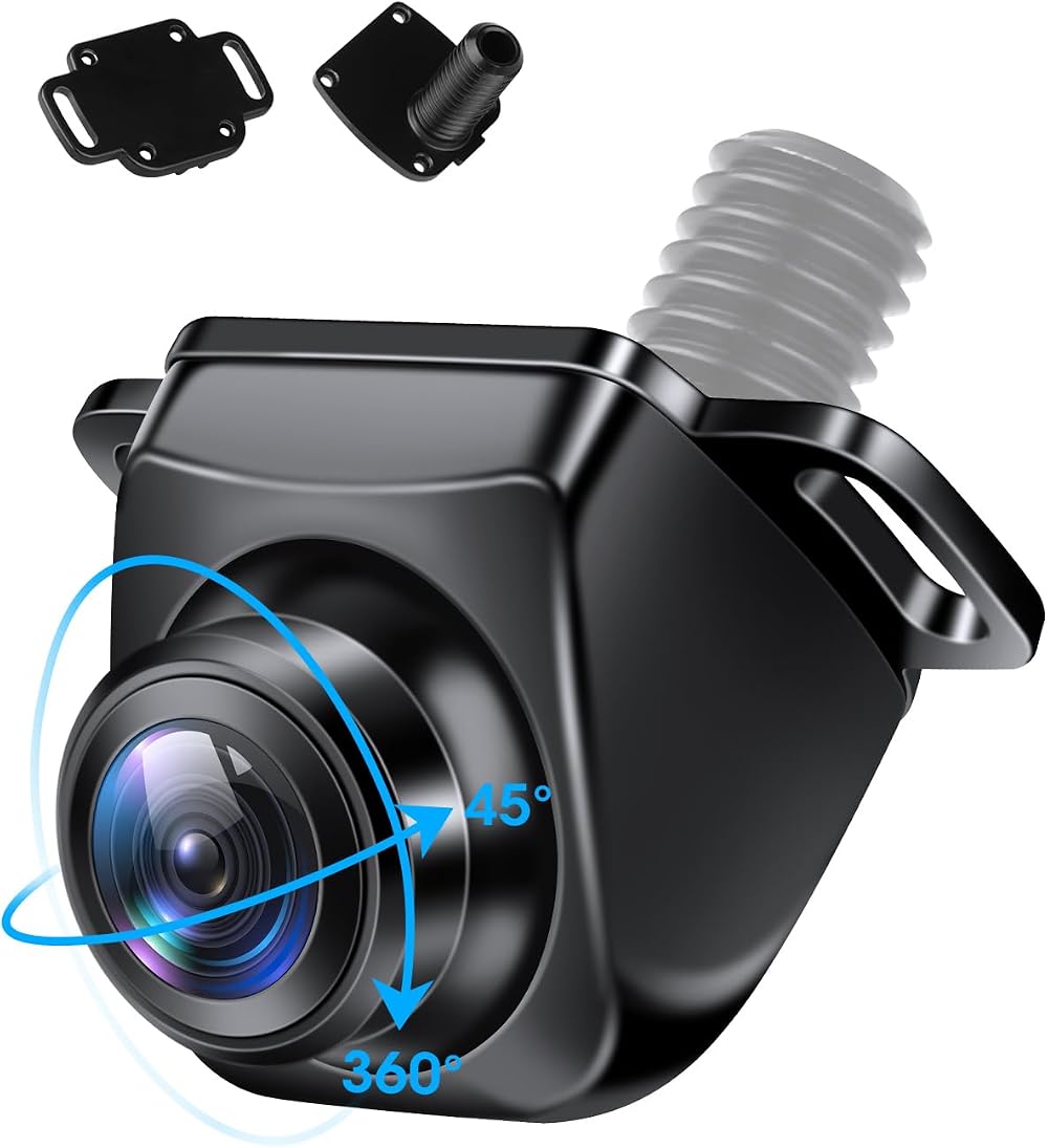 Jansite AHD 1080P Reversing Camera 360° Adjustable Metal Universal 12V-24V