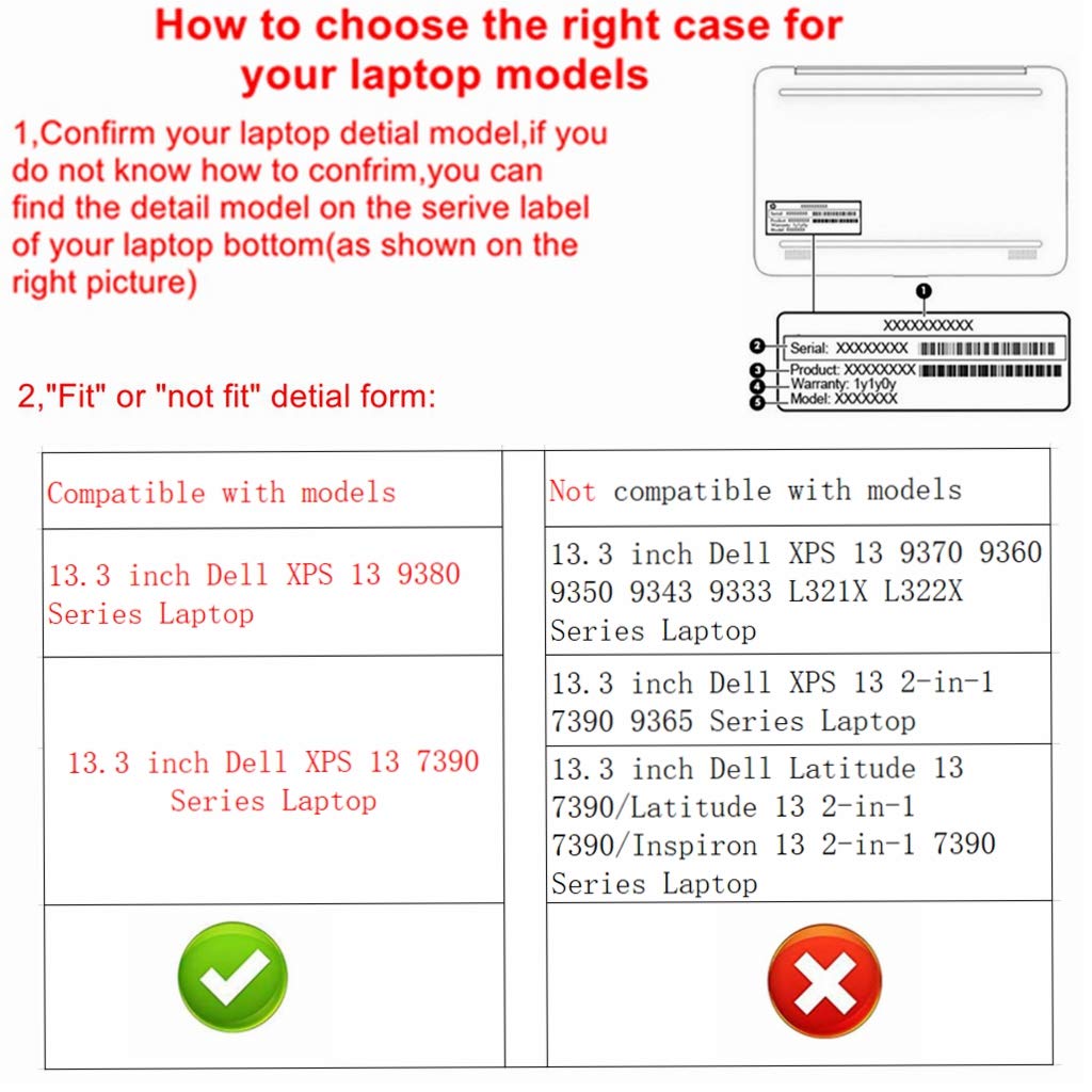 Alapmk Protective Cover Case for 13.3