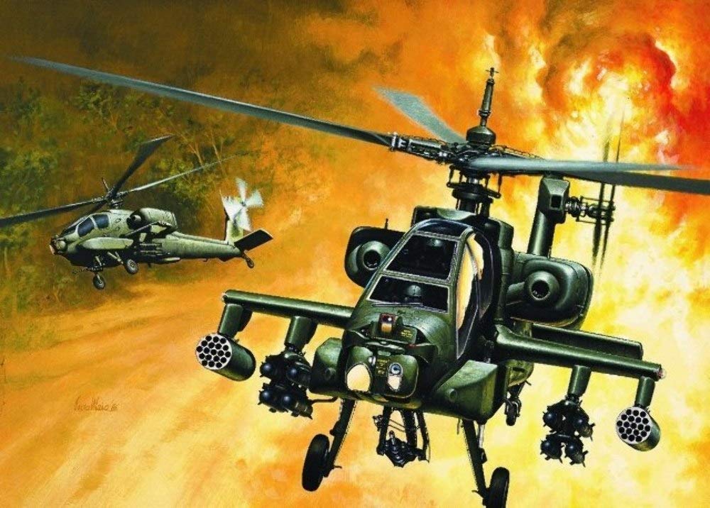Italeri 1:72 - AH-64A Apache