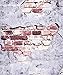 GoGoDecal White Cement Brick Peel and Stick Wallpaper – 3D Adhesive Contact Paper Faux Textured Brick Look – Removable, Backsplash Peel Stick, or Shelf Paper - 17.71” Wide x 118” Long