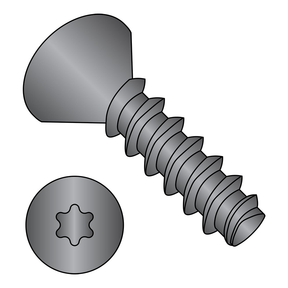 Thread Forming & Cutting Screws 1/2 Length 1/2 Length Steel Thread Rolling Screw for Plastic 82