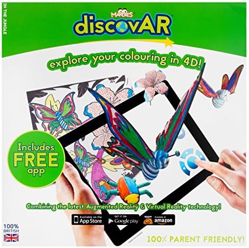 Mardles discovAR 4D colour book - In the Jungle by Mardles discovAR