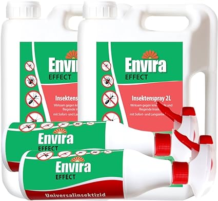 ENVIRA EFFECT Insekten-Spray 2x2Ltr + 2x500ml