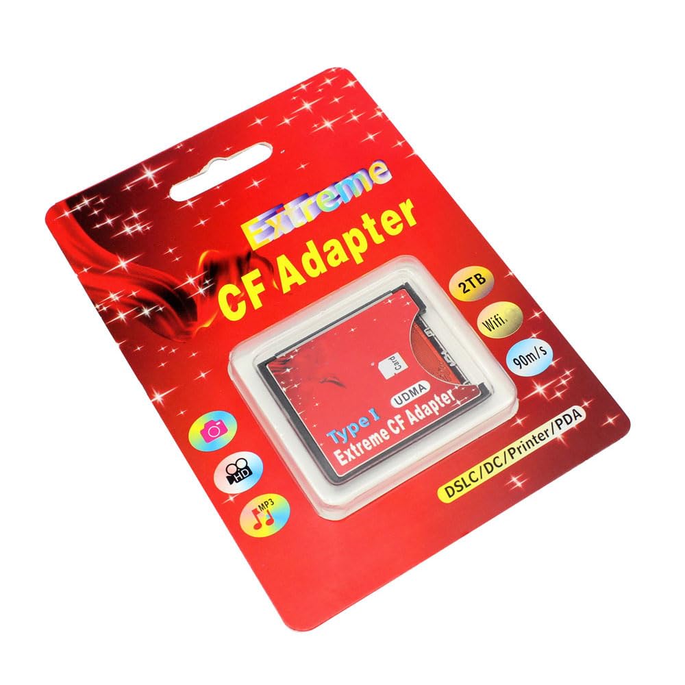 Sonilco Secure Digital to CF Compact Flash Memory Card Reader