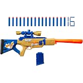 Nerf Fortnite BASR OG Dart Blaster | 6-Dart Clip, 16 Nerf Elite Foam Darts