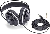 Samson SR990 Over-Ear Studio Headphones with 50mm Drivers and Adapter view 4