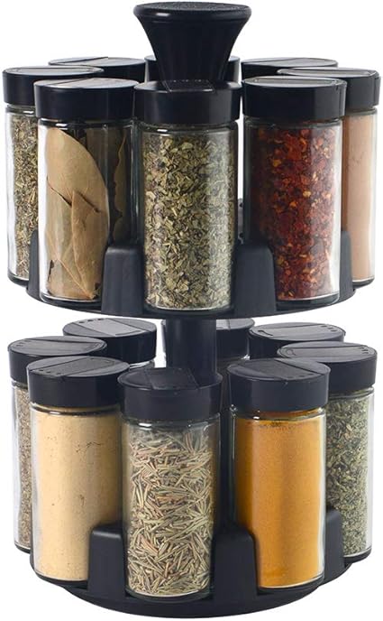 Procook Carrousel A Epices Porte Epices Rotatif Amazon Fr Cuisine Maison