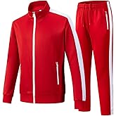 Feiairuike Men's Tracksuits 2 Piece Outfits Sweatsuits for Men Long Sleeve Track suits Athletic Full Zip Active Sports Sets