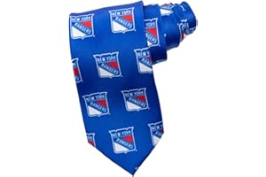 Calhoun NHL Men's All Over Team Logo Neck Tie