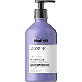 L'Oreal Professionnel Blondifier Clarifying Conditioner, Restores Color-Treated, Enhances Shine, Fights Brass, Blonde or Blea