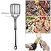 Extreme Salmon BBQ Grill Tools Set Grilling Utensil Set 7-Piece Heavy Duty Stainless Steel Accessories Kit for Barbecue Includes Spatula, Tongs, Fork, and Skewers Ideal Barbecue Gift for Grill Lovers