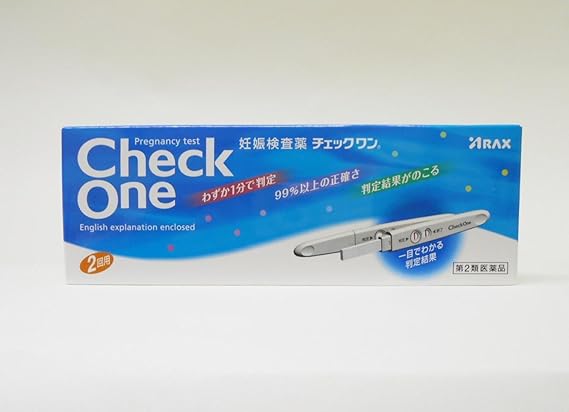 Amazon 第2類医薬品 チェックワン 2回用 3 アラクス 検査薬