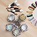 Becoyou Nail Glitter Powder Shinning Nail Mirror Powder Set Makeup Art with Sponge Stick