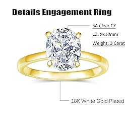 Engagement Rings For Women Gold Wedding Ring Fake