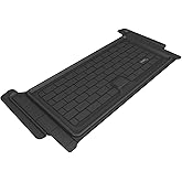 3D MAXpider Custom Fit Kagu Cargo Liner (Black) Compatible with RIVIAN R1S 2022-2023 - Cargo Liner