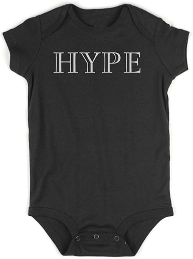 Amazon Com Hype Fashion Font Baby Bodysuit One Piece Clothing
