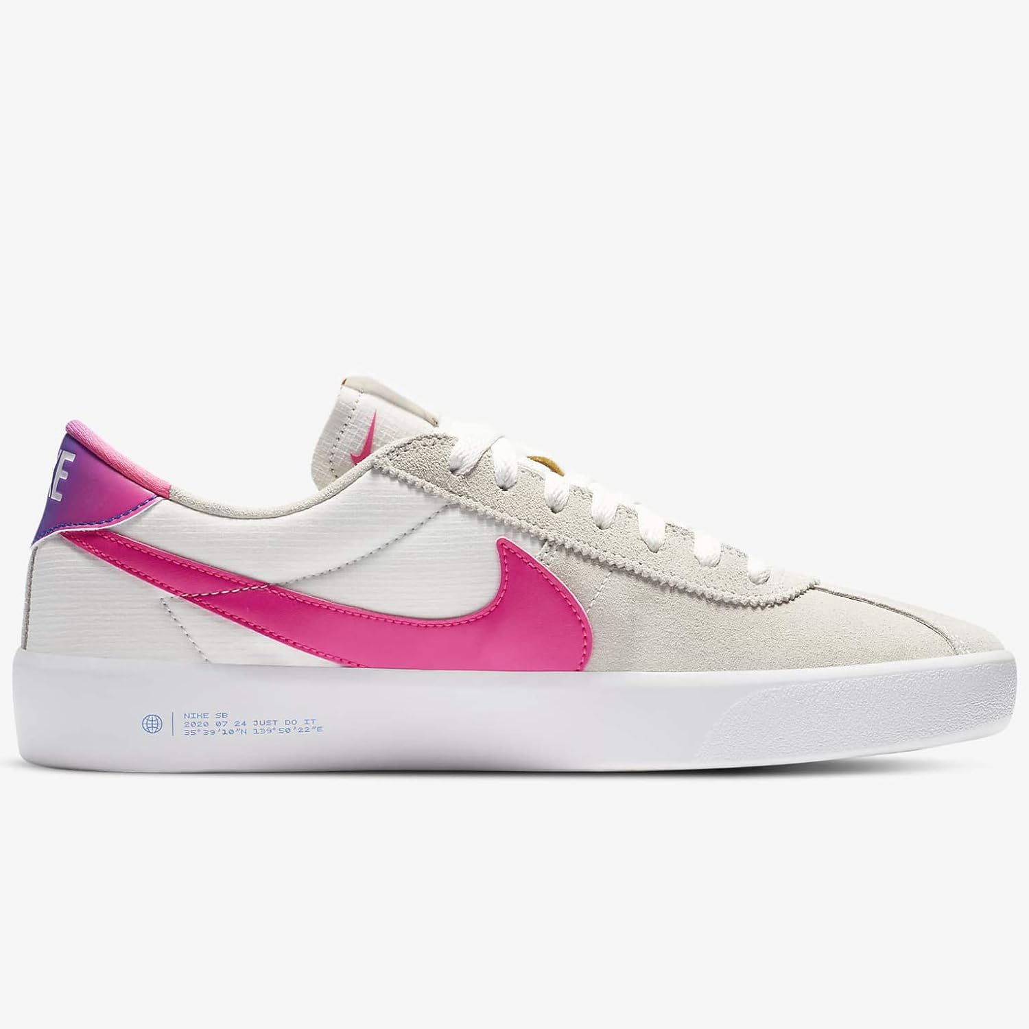 nike pink skate shoes