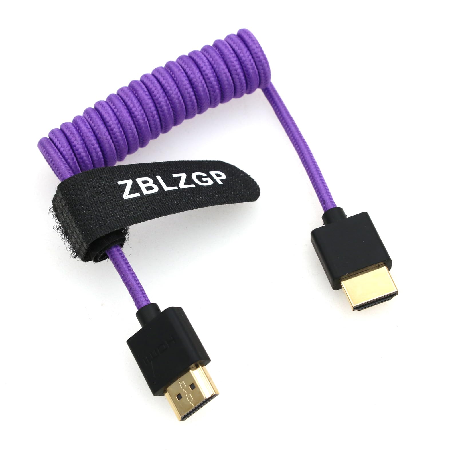 ZBLZGP Passive 8K HDMI Cable eARC Support for Canon EOS M50, M6 Mark II Cameras, Canon XC10 Camcorder, eARC Enabled 8K Monitors HDMI Type A — image 1