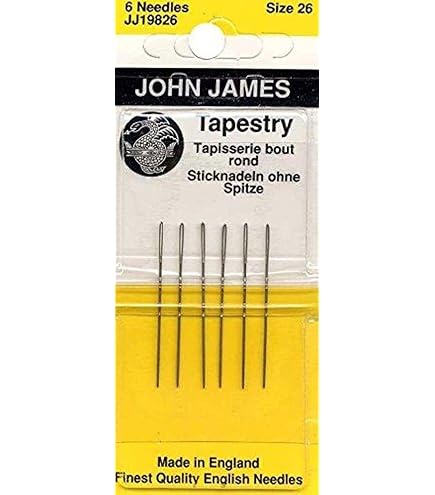 Amazon.com: Tapestry Hand Needles-Size 28 5/Pkg : Arts, Crafts