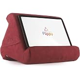 Flippy Original Tablet Pillow Stand &amp; iPad Holder, Gift for Book Lovers &amp; Readers, Multi-Angle Stand with Storage for Lap, Desk &amp; Bed, Compatible with Kindle, Fire, iPad &amp; Samsung, Nebbiolo