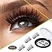 Faith Beauty Dual Magnetic Eyelashes Ultra Thin 0.25 mm 3D Fiber Reusable Best Fake Lashes For Women Makeup Natural Look (4pcs)