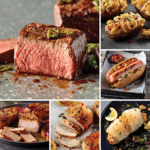 Omaha Steaks Grilling Collection (26-Piece with Top Sirloins, Boneless Pork Chops, Sole Filets Stuffed With Scallops and Crab Meat, Boneless Chicken Breasts, Jumbo Franks, and Stuffed Baked Potatoes)