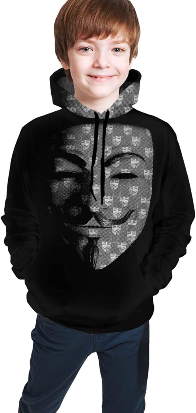 ZOEREA Mädchen Hoodie Mit 3D Druck - Kapuzenpullover 4-12 Jahre