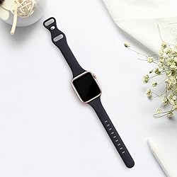 Slim Thin Narrow Bands Compatible with Apple Watch
