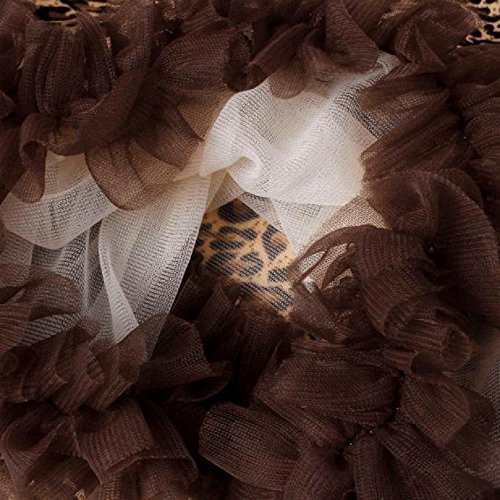 FEITONG 3pcs Baby Girls Leopard Print Romper Bodysuit +Headband+ Shoes Sets Clothes - Image 4