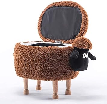 JWCN Kinder Tiere Schaf Aufbewahrungshocker Osmanische Kreative
