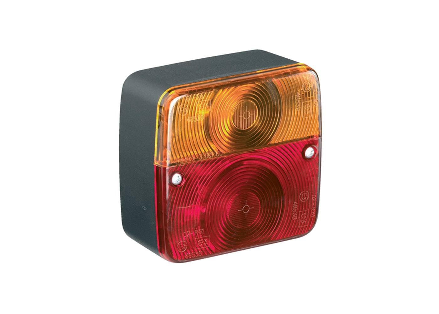 RING Small Four Function Trailer Lamp Complete With E Approved Bulbs