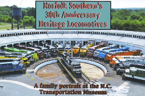 Amazon Com Norfolk Southern 30th Anniversary Heritage Locomotives Dvd 12 Norfolk Southern Railroad T W Productions Movies Tv