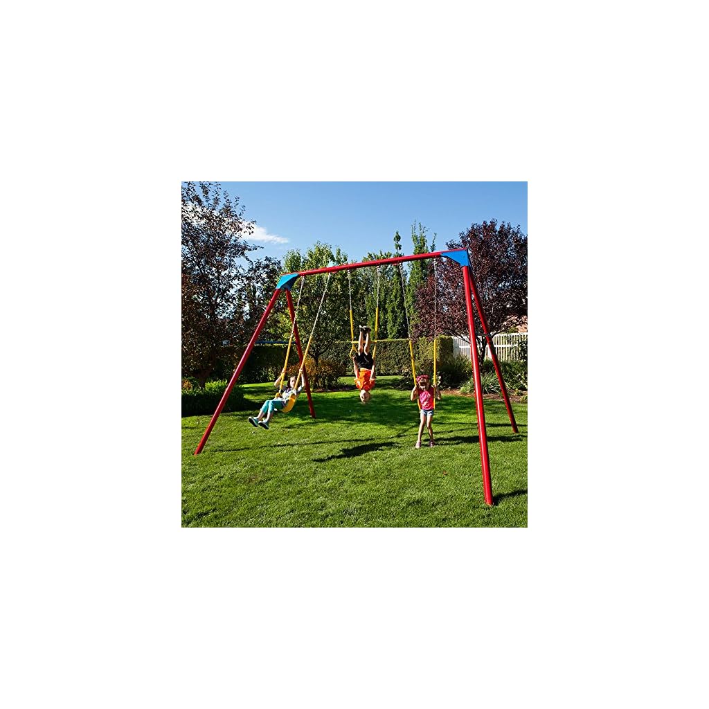 Lifetime Heavy Duty AFrame Metal Swing Set