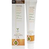 One N' Only Permanent Hair Color - Permanent Hair Dye Made with Argan Oil - Delivers Rich, Accurate Tones with Gray Coverage - Improves Moisture & Elasticity - 5CA Light Brown Caramel (3 oz)