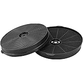2 Pack CFK1-TM Range Hood Charcoal Filter Compatible with Tieasy JOEAONZ FIREGAS Cosmo Range Hood UMC30 UC30 UMC36 UC36, Relaces USGDCF-G YYCF02 CC170