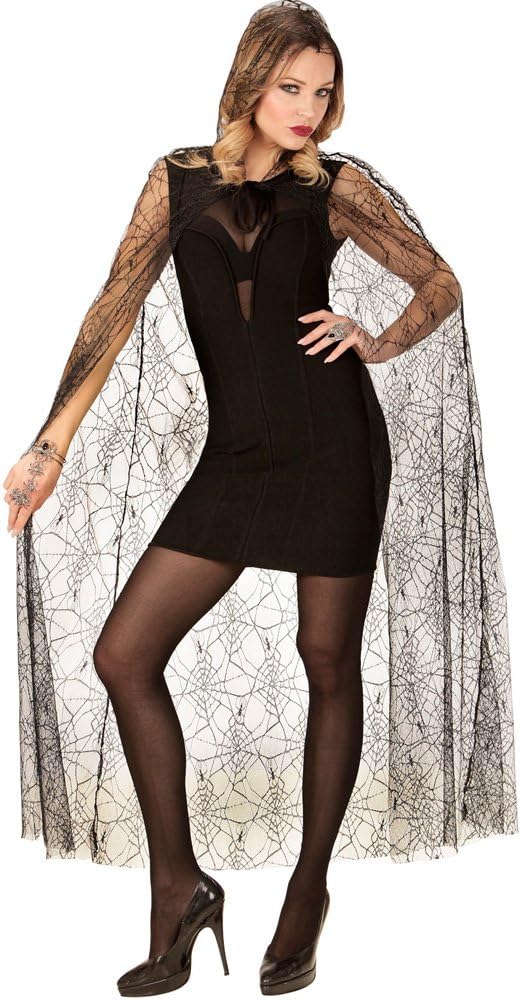 Widmann 65730 Spider Cape With Hood, XS