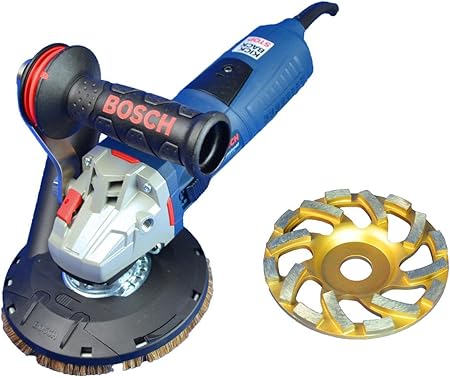 Bosch Ponceuse A Beton Meuleuse D Angle Rehabilitation Kit 1700 W 125 Mm Avec Variateur De Vitesse Amazon Fr Bricolage