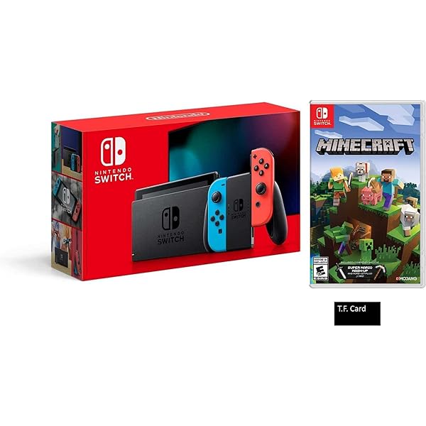 Amazon.com: Nintendo Switch Deluxe Holiday Bundle: Neon Blue and