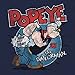 Tee Luv Popeye The Sailorman T-Shirt - I Yam What I Yam Popeye Cartoon Shirt
