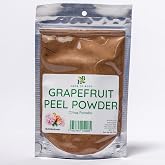 Herb To Body Grapefruit Peel Powder - 4oz, Wildcrafted Citrus Paradisi, 100% Pure Dried Grapefruit Powder, Natural Vitamin C Source for Skin, Hair &amp; Tea