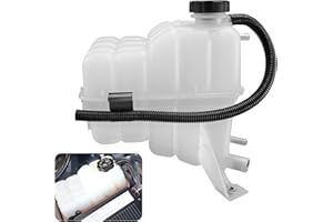 CEYHTLY 15808714 603-125 Coolant Reservoir Tank with Cap & Sensor Compatible with 2001 - 2007 Chevrolet Silverado 2500 HD, 2500 HD Classic, 3500, 3500 Classic | GMC Sierra 2500 HD, 2500 HD Classic, 3500, etc